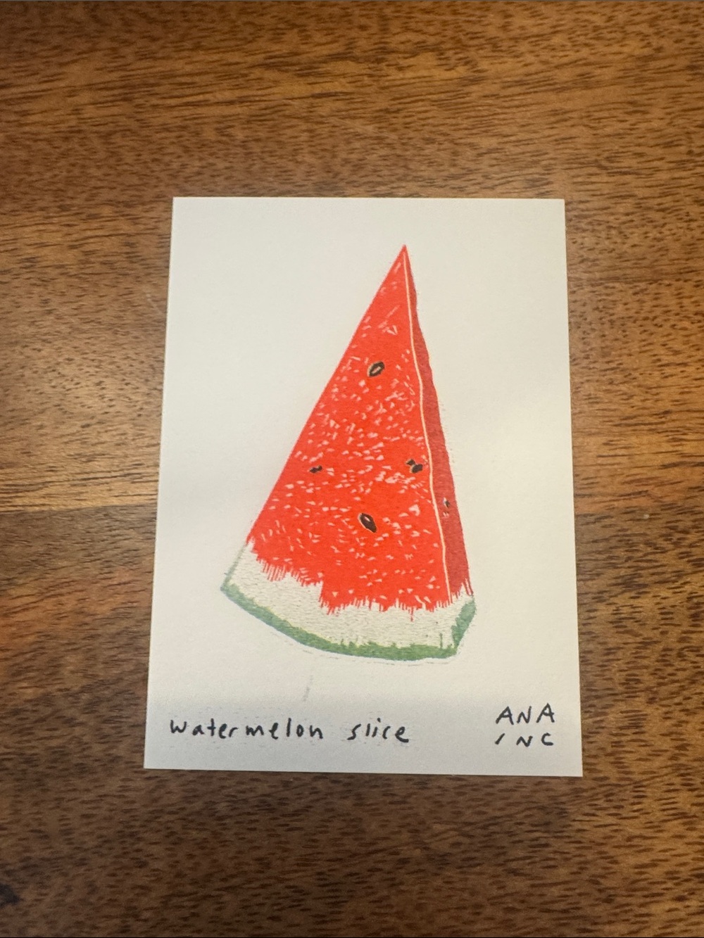Inciardi Watermelon Slice Mini Print